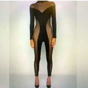 Akira NWT Feelin myself cut out jumpsuit